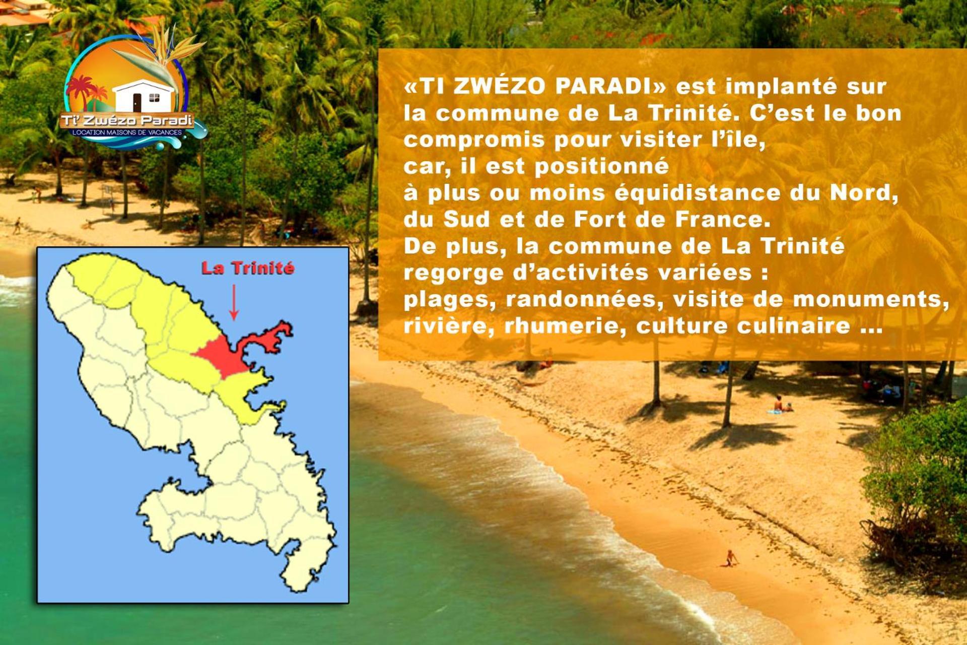 F3 Hibiscus - Piscine Chauffee - Vue Mer - 9 Min De La Plage - Ti Zwezo Paradi 拉特里尼泰 外观 照片