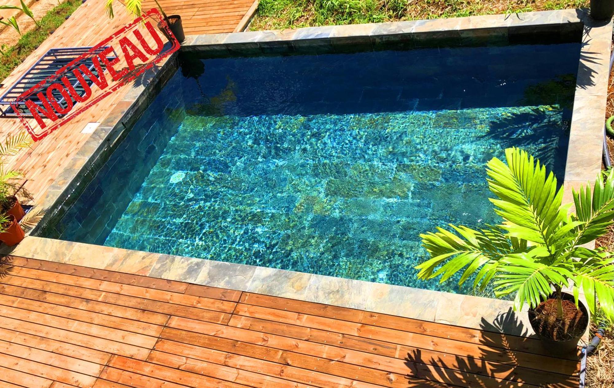 F3 Hibiscus - Piscine Chauffee - Vue Mer - 9 Min De La Plage - Ti Zwezo Paradi 拉特里尼泰 外观 照片